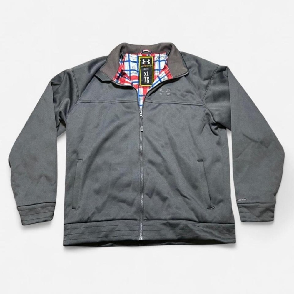 Under Armor Storm Full Zip Lined Jacket Grey Size‎ XL
